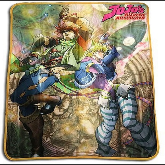 Jojos Bizarre Adventure Throw Blanket 